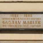Zentrum-Nordwest, Gedenktafel Gustav Mahler