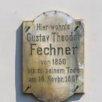 Zentrum-Ost, Gedenktafel Gustav Theodor Fechner