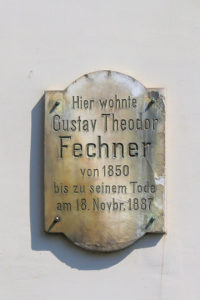 Gedenktafel für Gustav Theodor Fechner in Leipzig