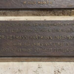 Zentrum, Gedenktafel Hermann Hartmann