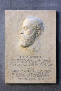 Gedenktafel für Wilhelm Wundt in Leipzig