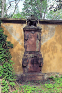 Grabmal für Daniel Friedrich Troißschen auf dem Alten Johannisfriedhof in Leipzig