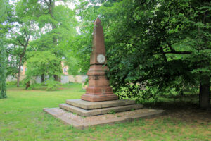 Grabmal für Franz Dominic Grassi auf dem Alten Johannisfriedhof in Leipzig