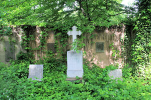 Grabmal für Ernst Innozenz Hauschild auf dem Alten Johannisfriedhof in Leipzig