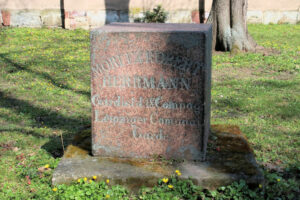 Grabmal für Moritz Robert Herrmann auf dem Alten Johannisfriedhof in Leipzig