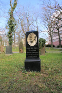 Grabmal für Johann Carl Gustav Herrmann auf dem Alten Johannisfriedhof in Leipzig