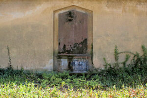 Grabplatte für die Familien Clarus, Lacarriere und Traegers auf dem Alten Johannisfriedhof in Leipzig