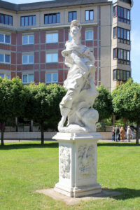 Juno auf dem Dorotheenplatz in Leipzig