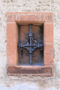 Leipziger Hufeisen an der Nikolaikirche in Leipzig