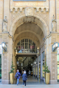 Hauptportal der Mädler-Passage Leipzig