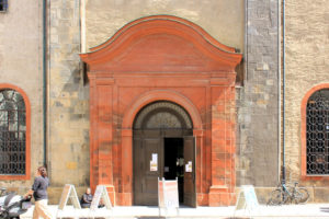 Portal der Ev. Nikolaikirche in Leipzig