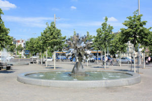Brunnenanlage „Pusteblumen“ Leipzig