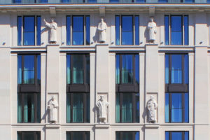 Statuen Leipziger Disputation in Leipzig