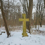 Lützschena, Steinkreuz