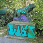 Markkleeberg-West, Wolfsdenkmal