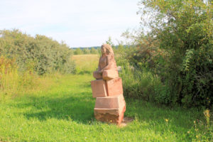 Landschaftskunst am Markkleeberger See - Innerer Frieden