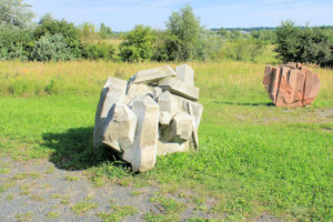 Landschaftskunst am Markkleeberger See - Silizium + Sauerstoff