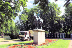 Denkmal für König Friedrich Wilhelm III. von Preußen in Merseburg