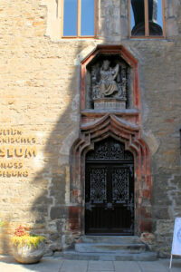 Portal zum Kulturhistorischen Museum im Schloss Merseburg (Davidspforte)