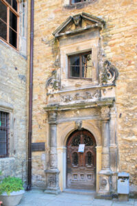 Portal am Ostflügel des Schlosses Merseburg