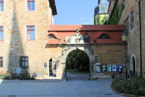 Haupttor zum Vorhof des Schlosses Merseburg