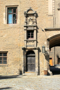 Portal am Westflügel des Schlosses zu Merseburg