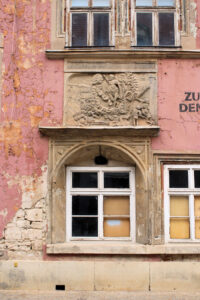 Haustafel Jakobstraße 28 in Naumburg