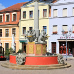 Brunnen auf dem Altmarkt Oschatz