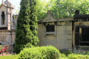 Grabmal der Familie Böhm auf dem Friedhof in Plagwitz