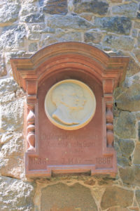 Gedenktafel für Eduard Wilhelm Güntz und Auguste Amalie Güntz in Reudnitz-Thonberg