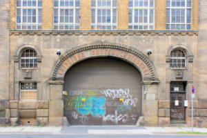 Portal der ehem. Leipziger Großbuchbinderei in Reudnitz-Thonberg