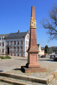 Kursächsische Postmeilensäule Rochlitz