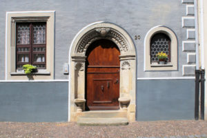 Portal des Wohnhauses Schlossstraße 20 Torgau