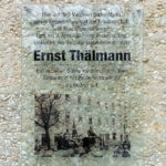 Volkmarsdorf, Gedenktafel Ernst Thälmann