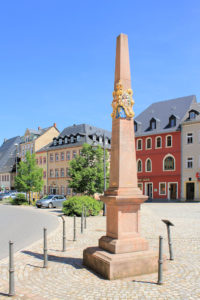 Kursächsische Postmeilensäule Waldheim