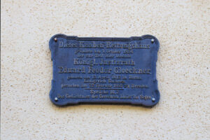 Gedenktafel für Eduard Feodor Gloeckner in Wittenberg