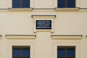 Gedenktafel für Wilhelm Eduard Weber in Wittenberg