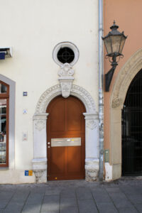Portal Collegienstraße 89 in Wittenberg