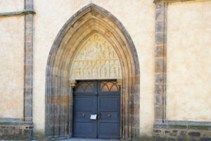 Portal der Stadtkirche St. Marien in Wittenberg