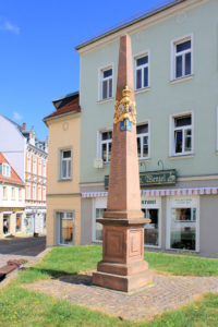 Kursächsische Postmeilensäule Wurzen