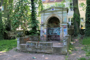 Delbrück-Grabmal auf dem ehem. Johannisfriedhof Zeitz