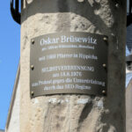 Gedenksäule für Oskar Brüsewitz in Zeitz