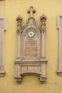 Gedenktafel für die Nachfahren von Martin Luther in Zeitz