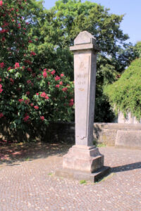 Postmeilensäule in Zeitz