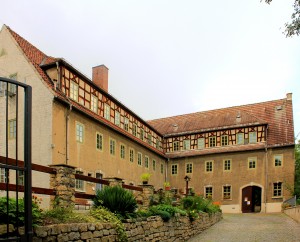 Wohngebäude auf der Camburg