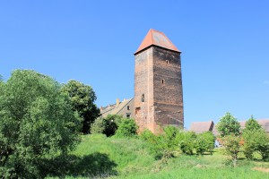 Gruna, Wartturm der Wasserburg