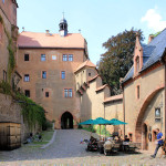 Höfchen, Burg Kriebstein, Burghof