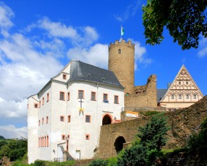 Burg Scharfenstein, Ansicht von Süden