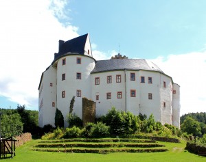 Burg Scharfenstein, Ansicht von Westen