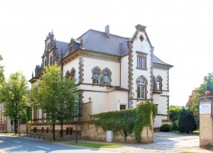 Döcklitz, Gutshof Hagengut, Ansicht von Westen